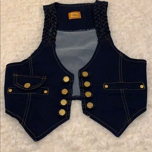Denim vest